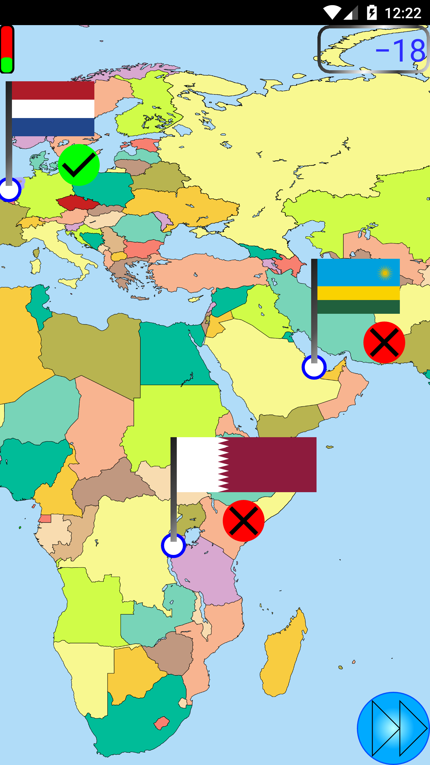 اسکرین شات 2 بازی GEOGRAPHIUS: Countries & Flags