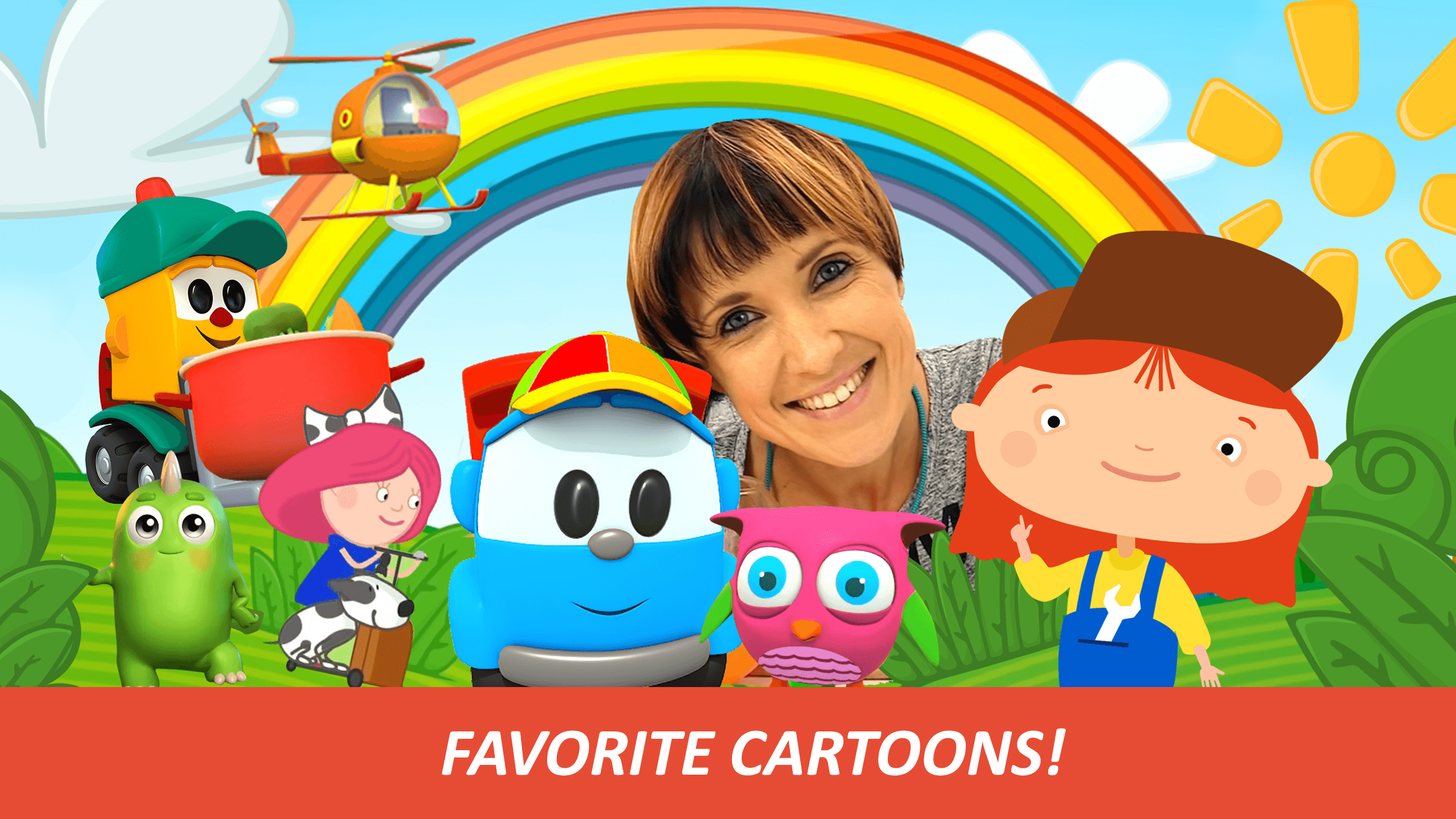 اسکرین شات 1 برنامه Kapuki TV: Cartoons for Kids
