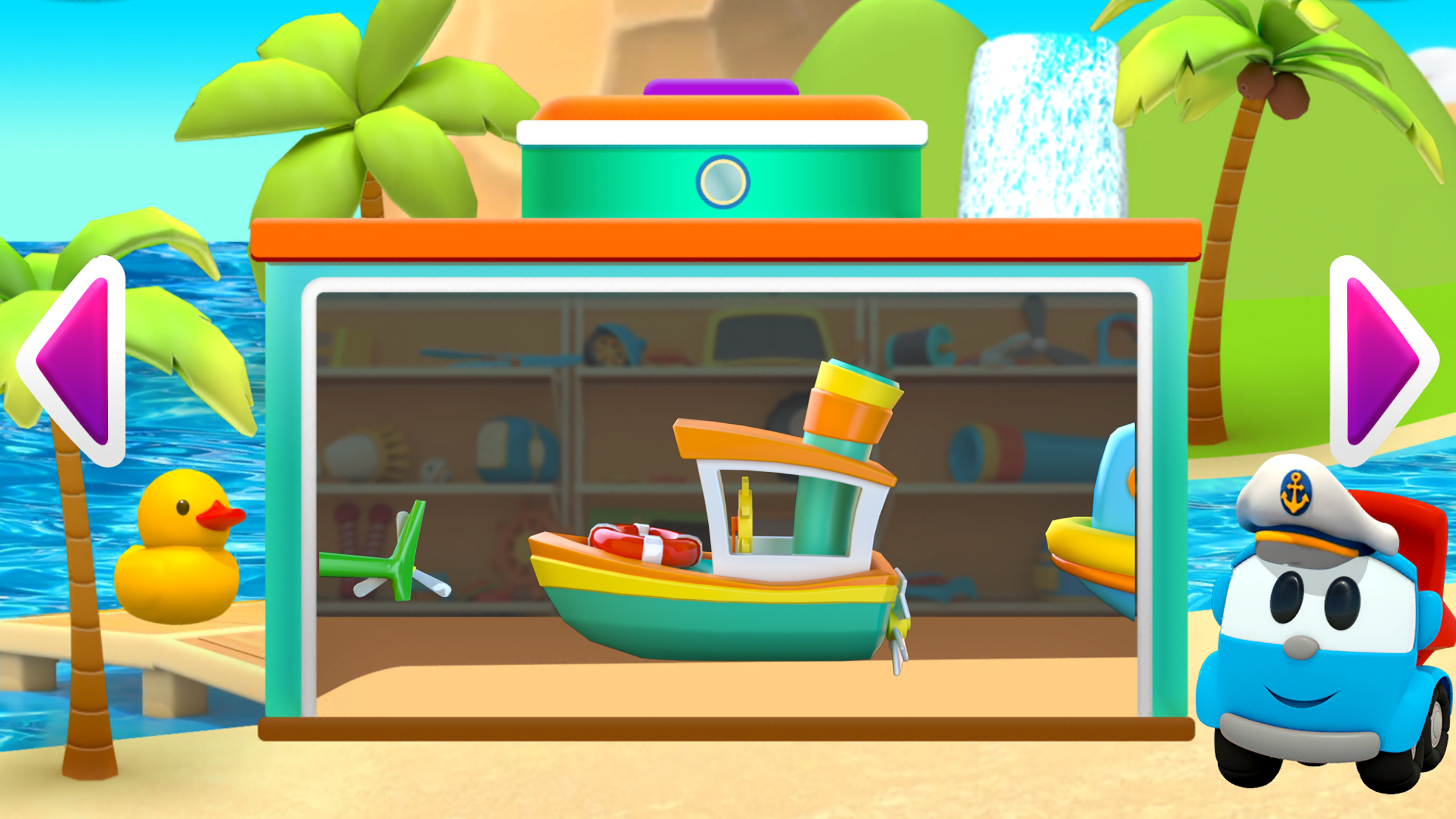اسکرین شات 3 بازی Leo 2: Puzzles & Cars for Kids