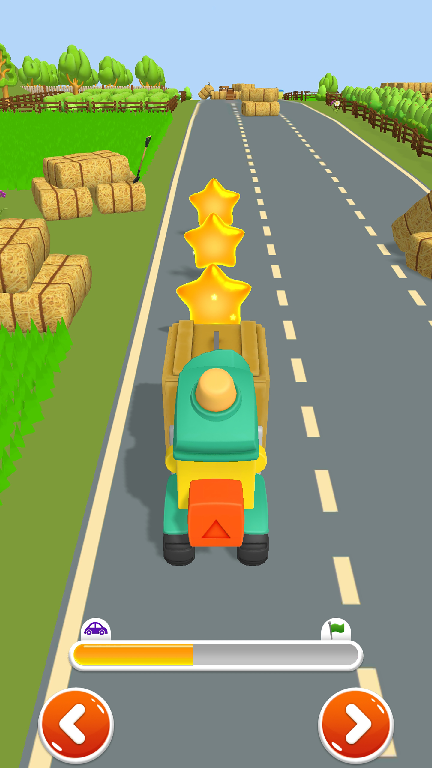 اسکرین شات 6 بازی Leo Runner: car games for kids