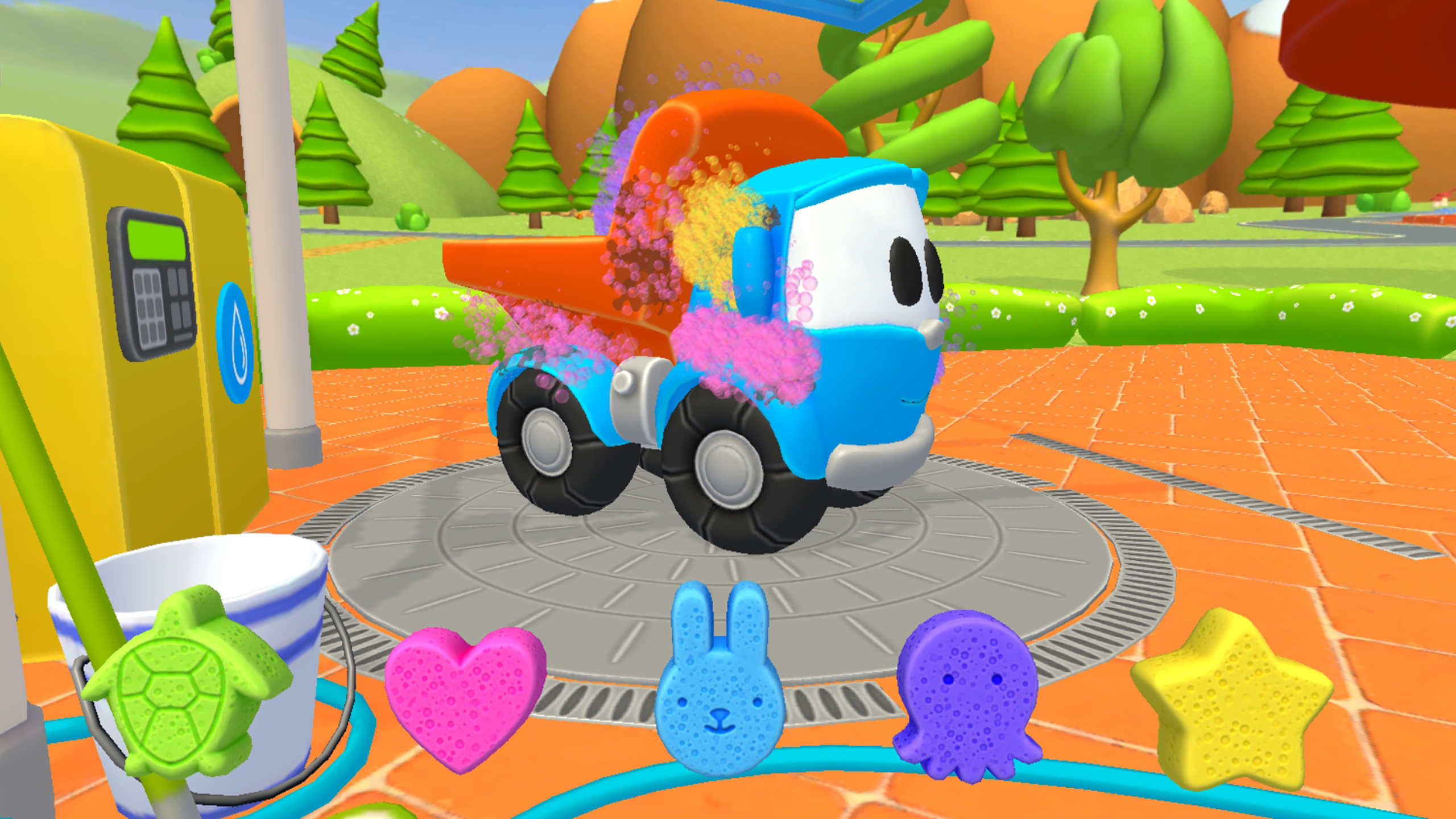 اسکرین شات 7 بازی Leo and Cars World: kids games