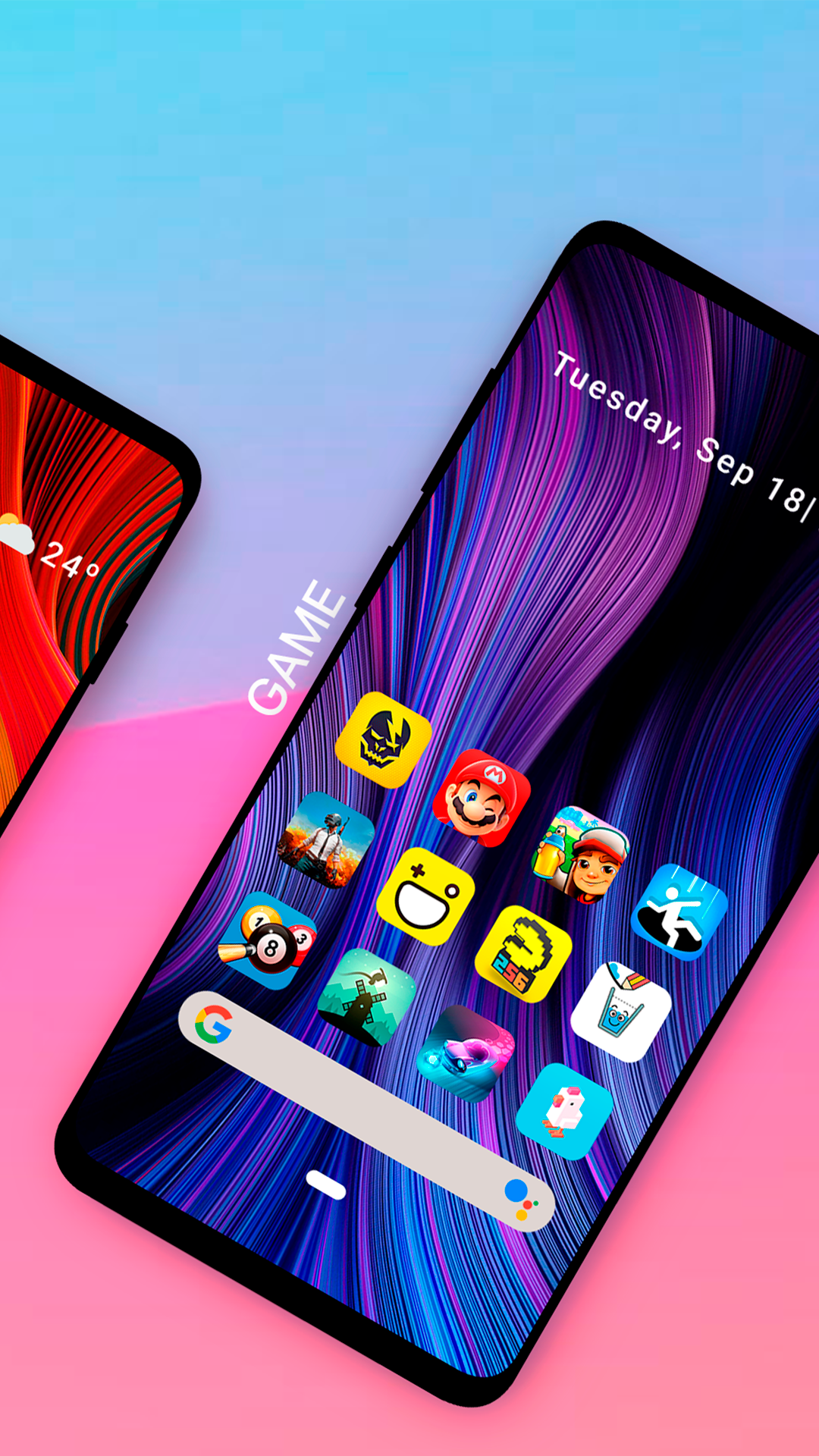 اسکرین شات 3 برنامه MIU 11 - icon pack