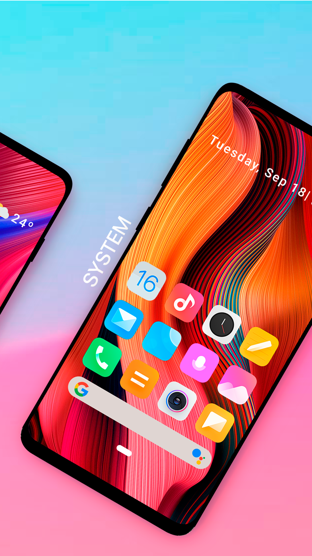 اسکرین شات 2 برنامه MIU 11 - icon pack