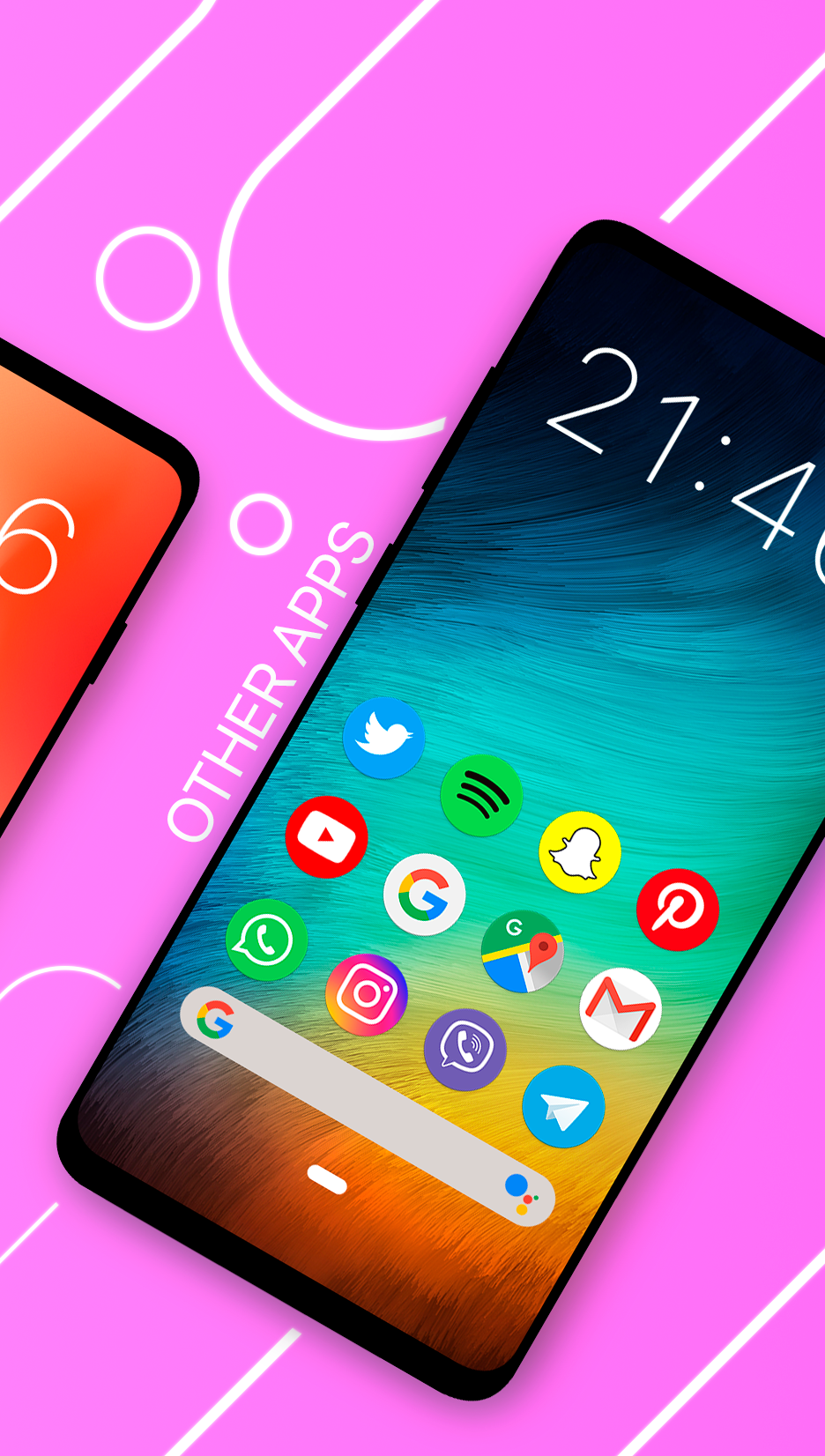 اسکرین شات 4 برنامه MIU 10 Pixel - icon pack