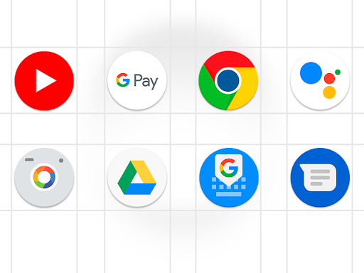اسکرین شات 6 برنامه One UI Pixel - icon pack