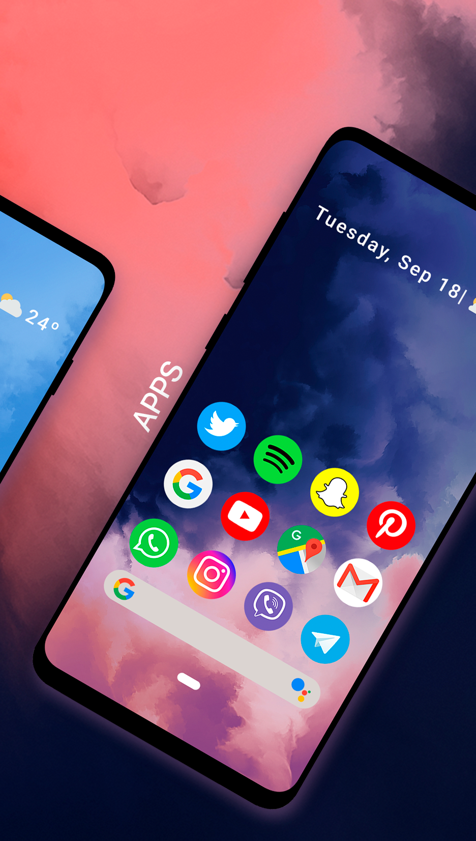 اسکرین شات 4 برنامه Oxygen - Icon Pack
