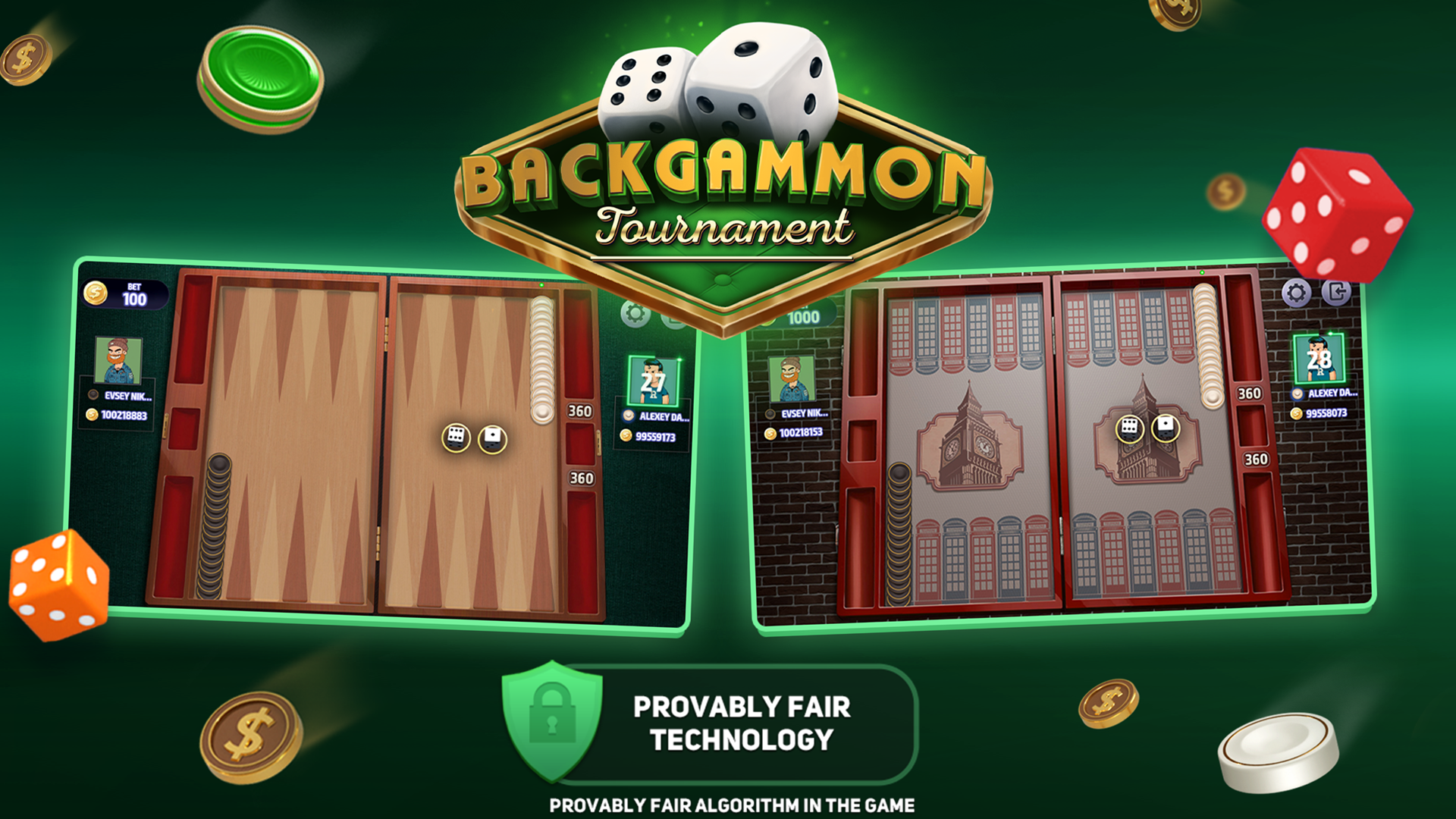 اسکرین شات 6 بازی Backgammon Tournament