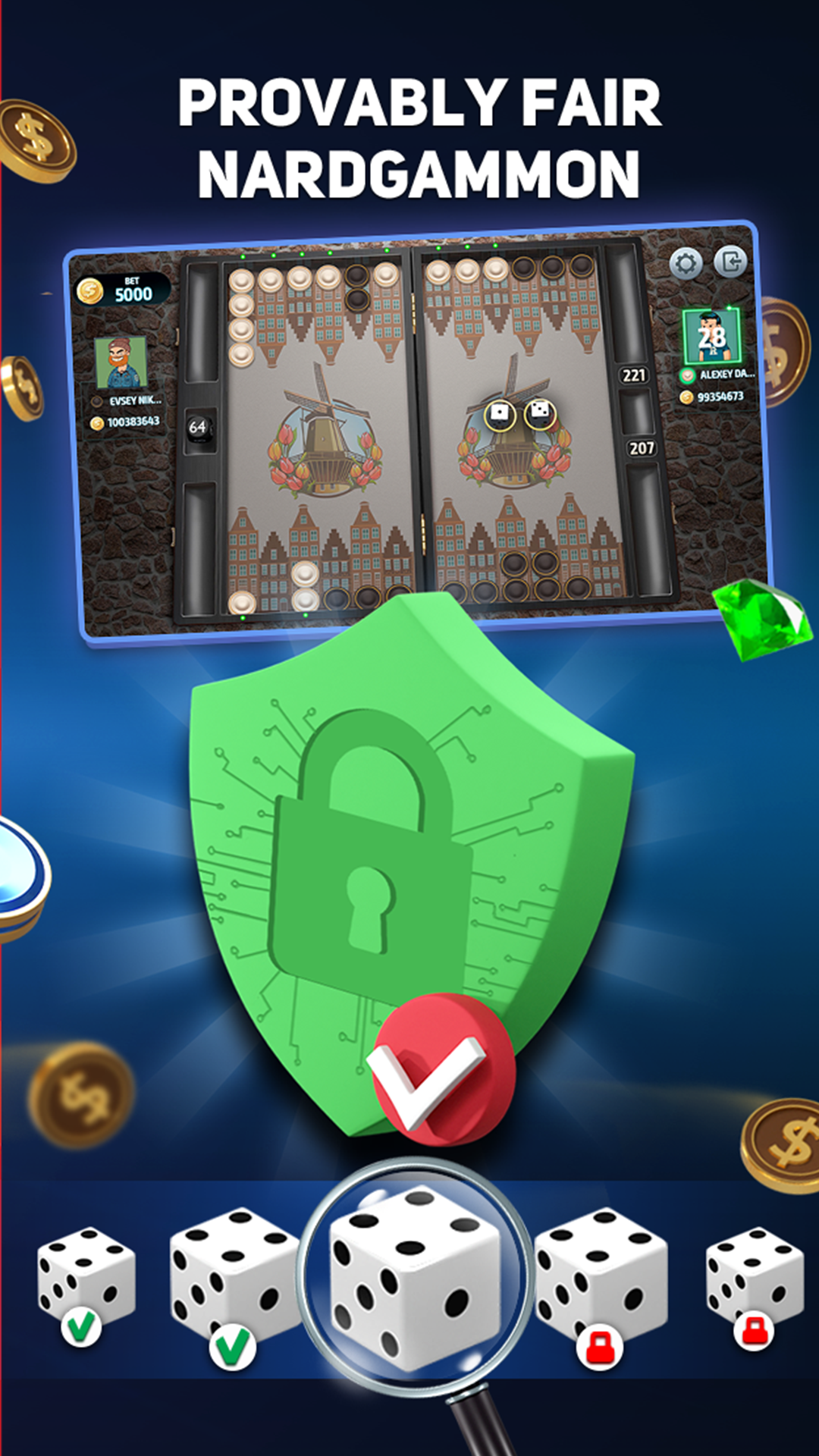 اسکرین شات 5 بازی Narde Tournament