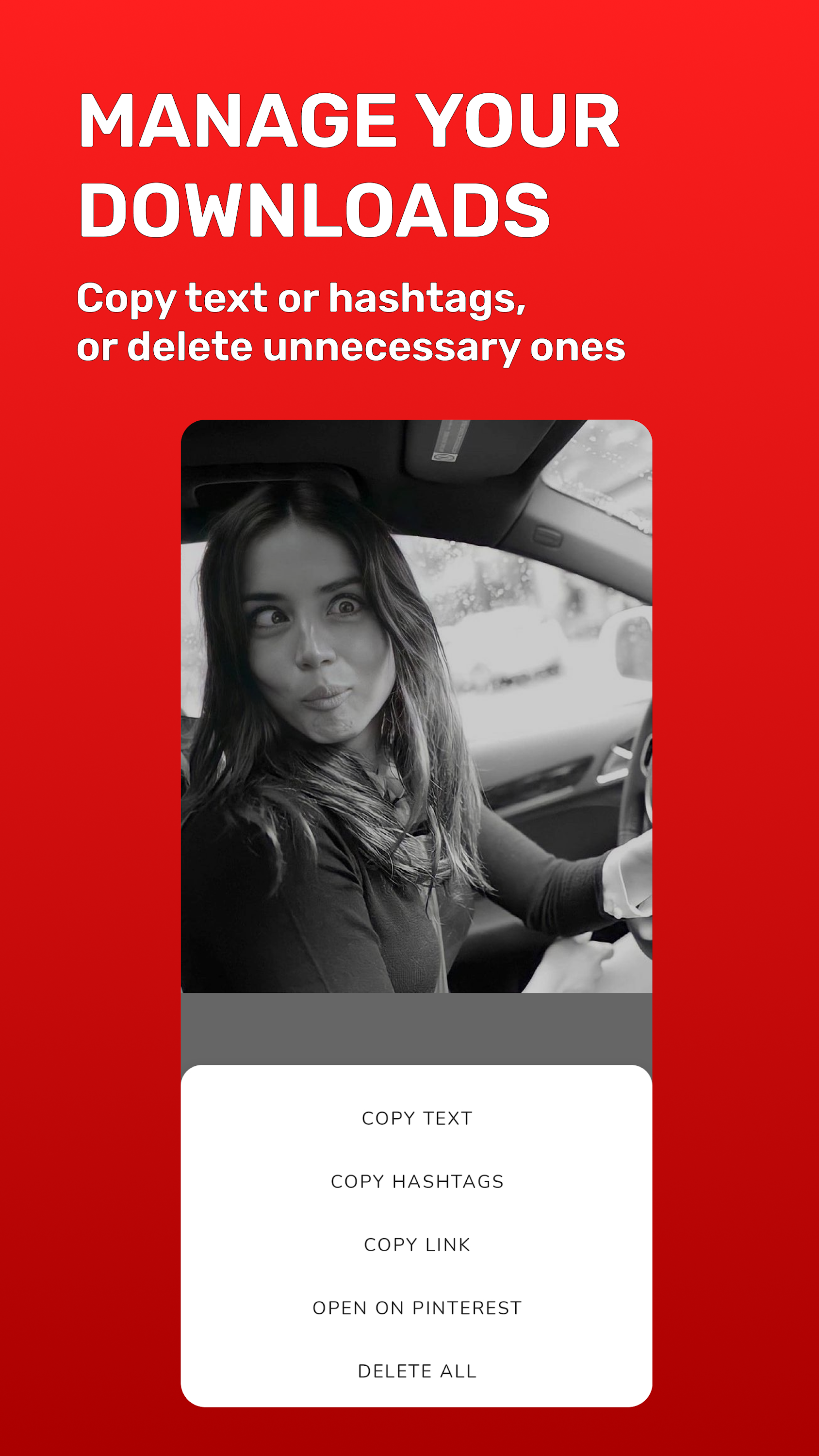 اسکرین شات 5 برنامه Pinterest Video Downloader