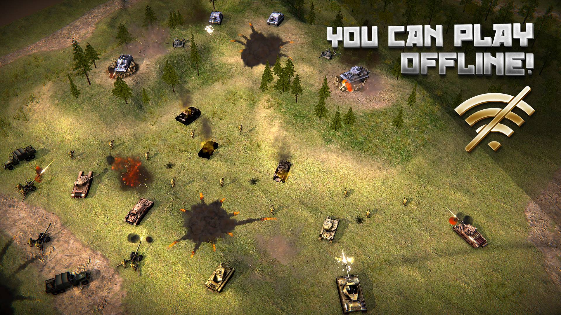 اسکرین شات 4 بازی Second World War online strategy game