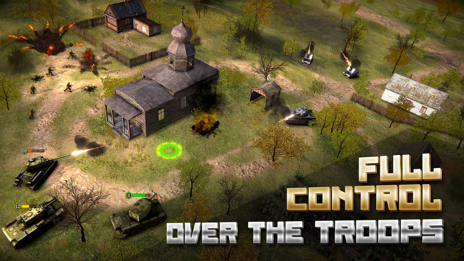 اسکرین شات 1 بازی Second World War online strategy game