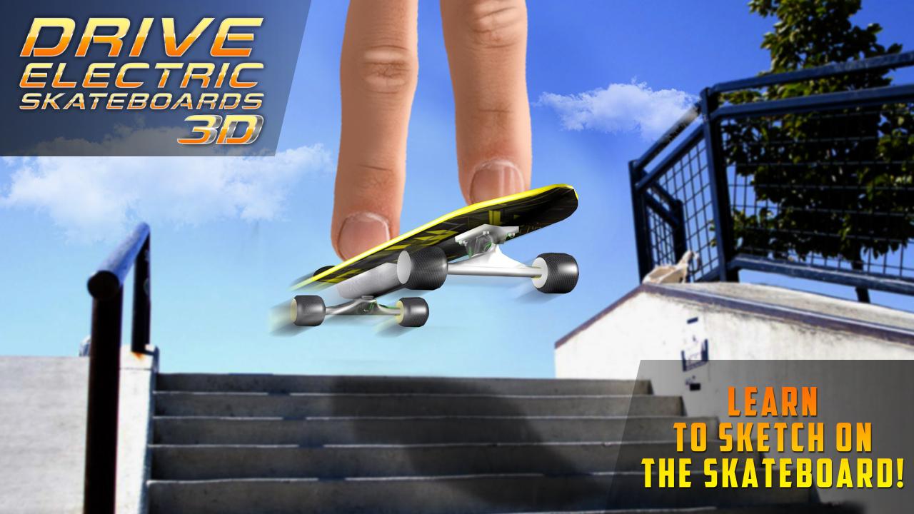اسکرین شات 1 بازی Drive Electric Skateboard 3D