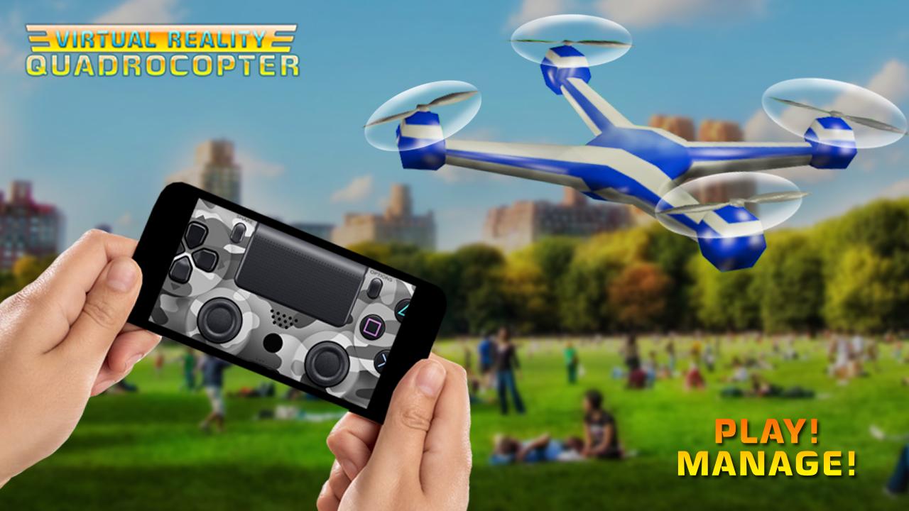 اسکرین شات 3 بازی Virtual Reality Quadrocopter