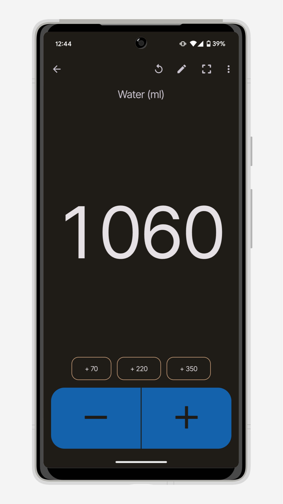 اسکرین شات 4 برنامه Counter: Click Counter App