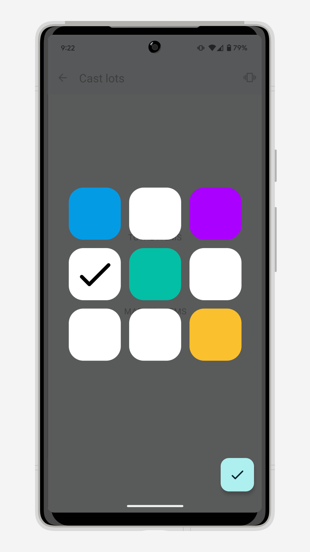 اسکرین شات 6 برنامه Random Number Generator