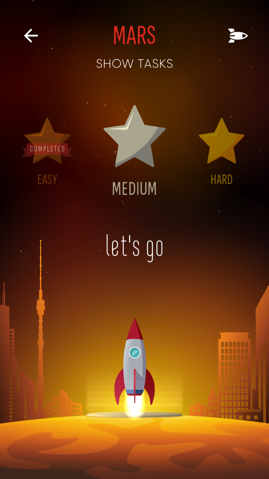 اسکرین شات 3 بازی Space Math: Times Tables Games