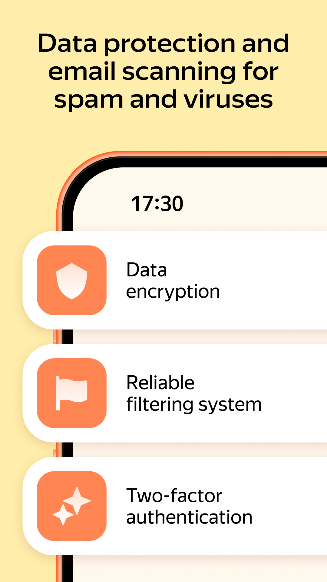 اسکرین شات 6 برنامه Yandex Mail: Email & Cloud