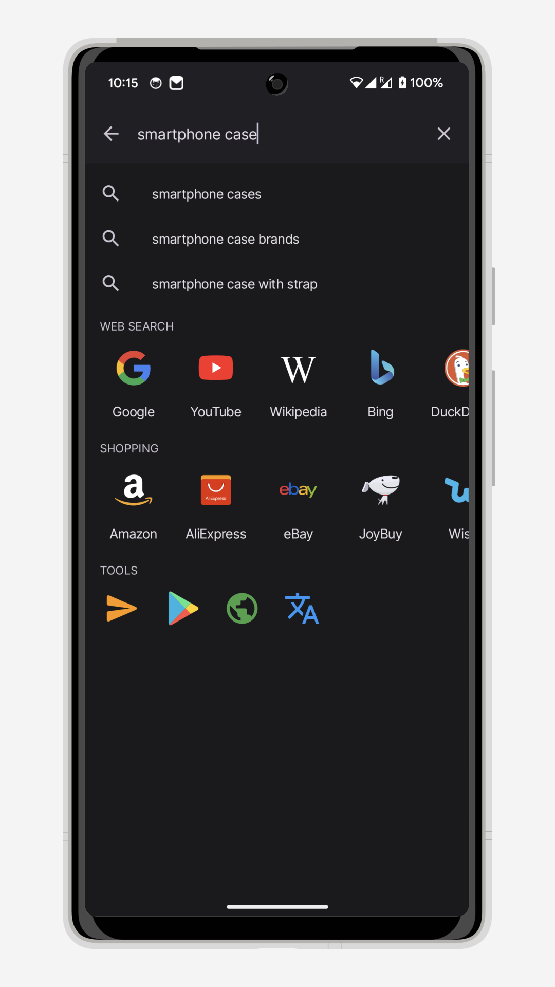 اسکرین شات 3 برنامه Voice Search