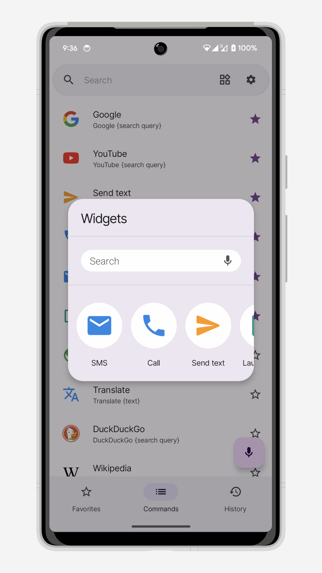 اسکرین شات 7 برنامه Voice Search