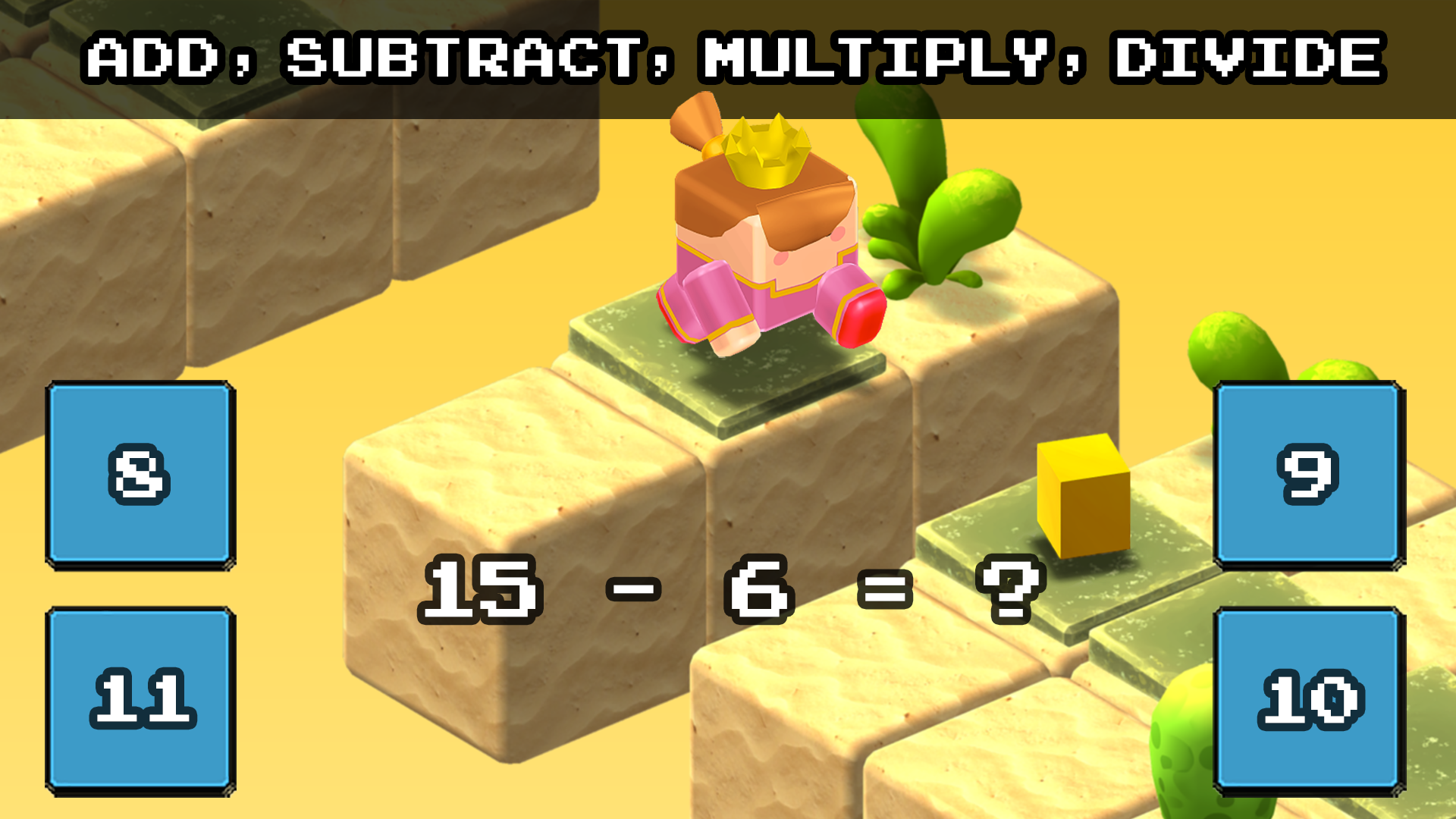 اسکرین شات 1 بازی Math Jumps: Math Games