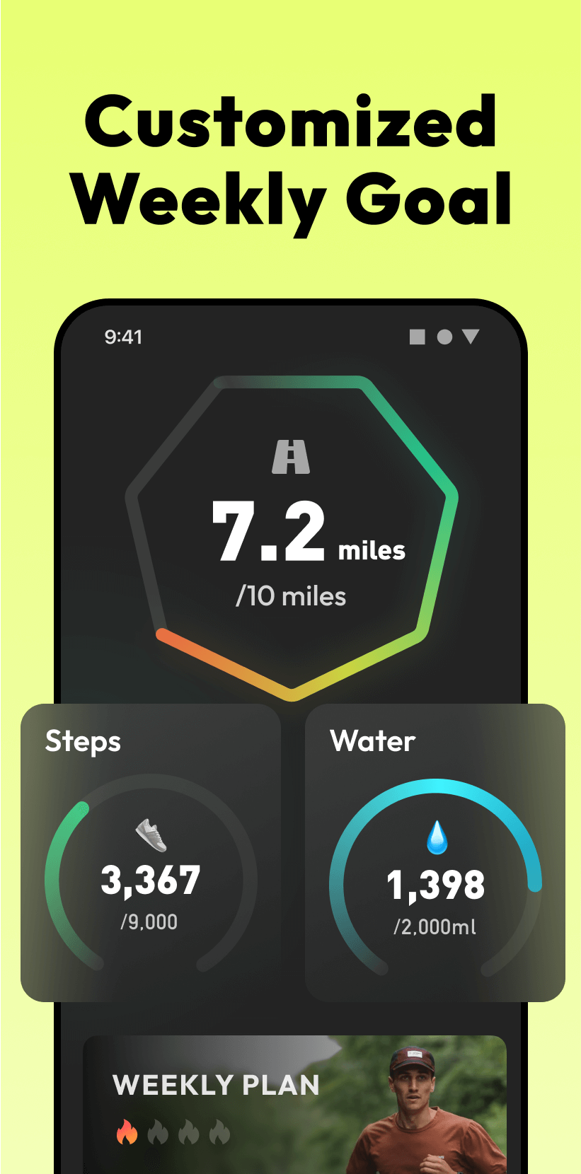 اسکرین شات 3 برنامه Running App - GPS Run Tracker
