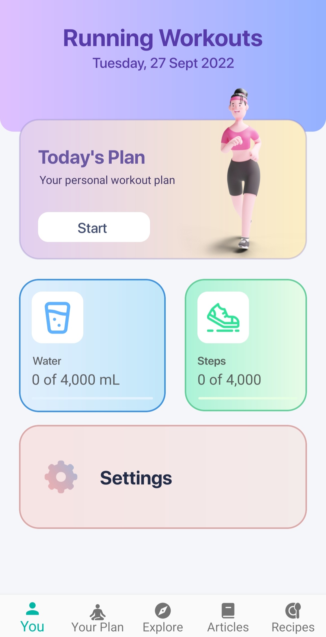 اسکرین شات 6 برنامه Run & Lose Weight: GPS Tracker