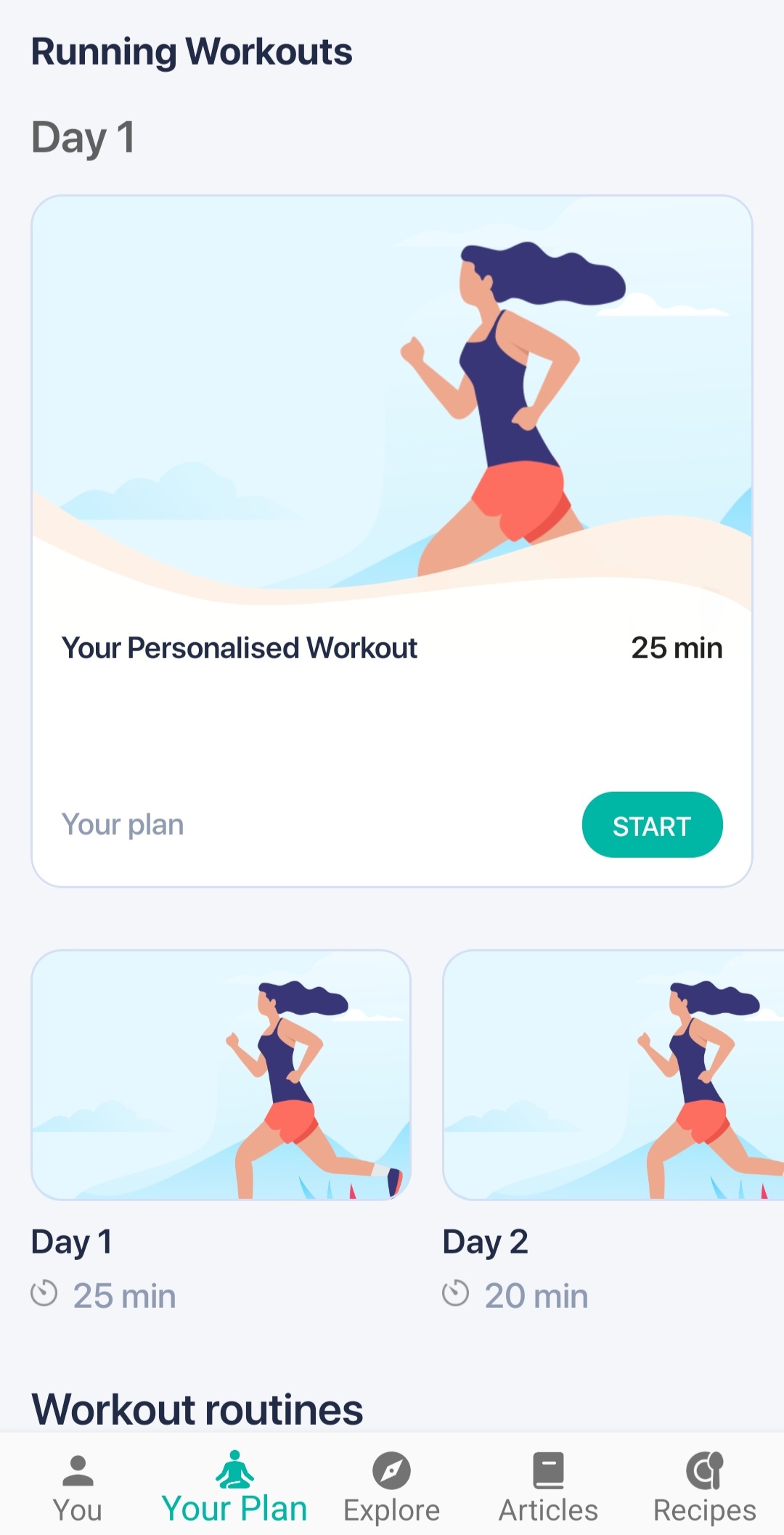 اسکرین شات 5 برنامه Run & Lose Weight: GPS Tracker