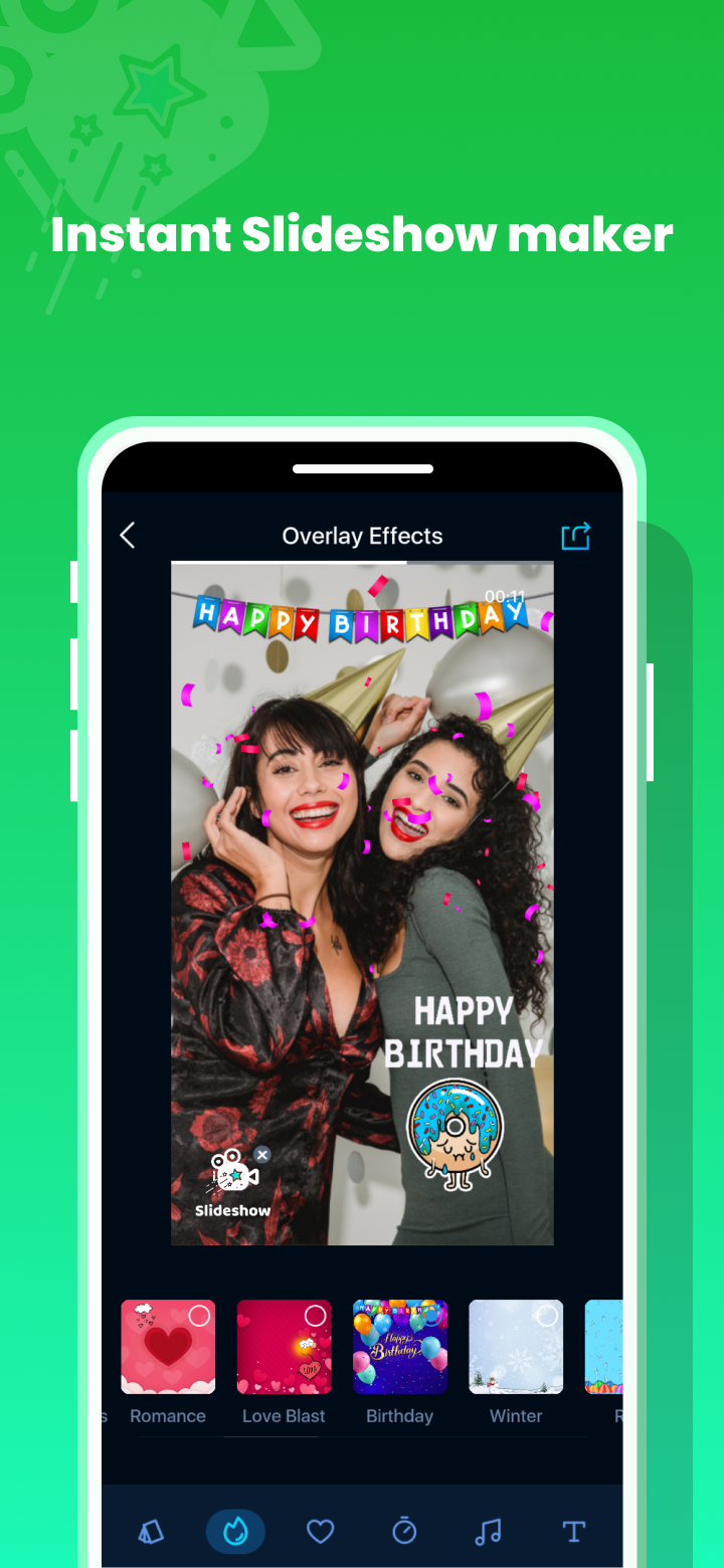 اسکرین شات 6 برنامه Photo Slideshow Maker