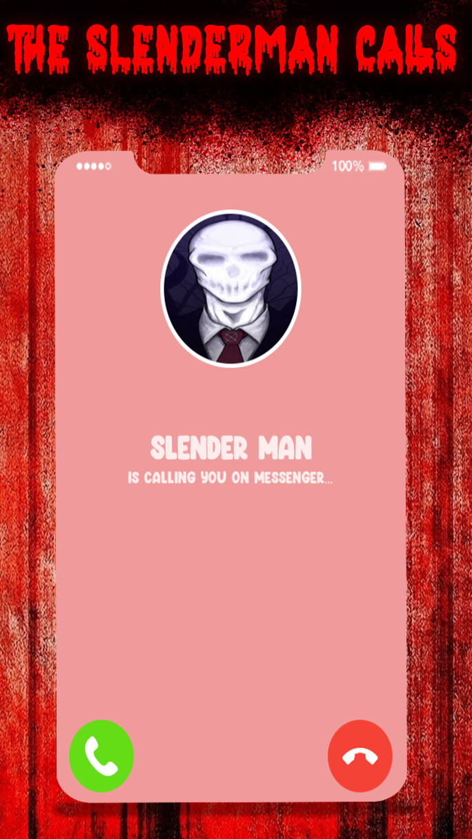 اسکرین شات 6 بازی Slender Man Video call
