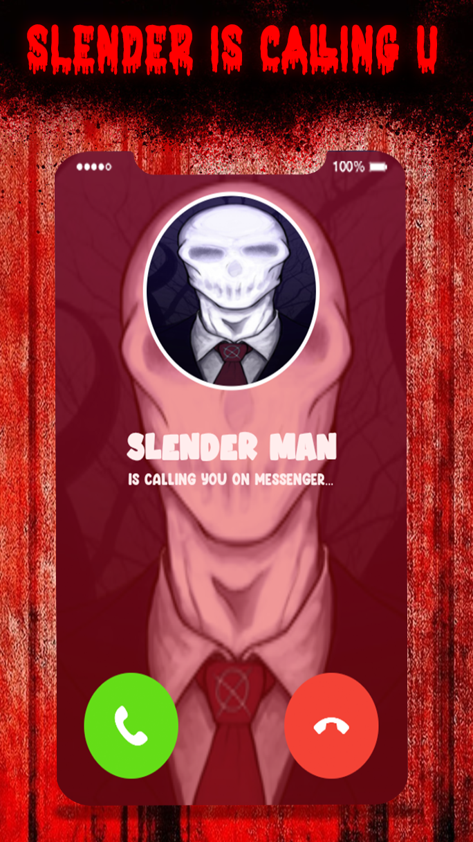 اسکرین شات 4 بازی Slender Man Video call