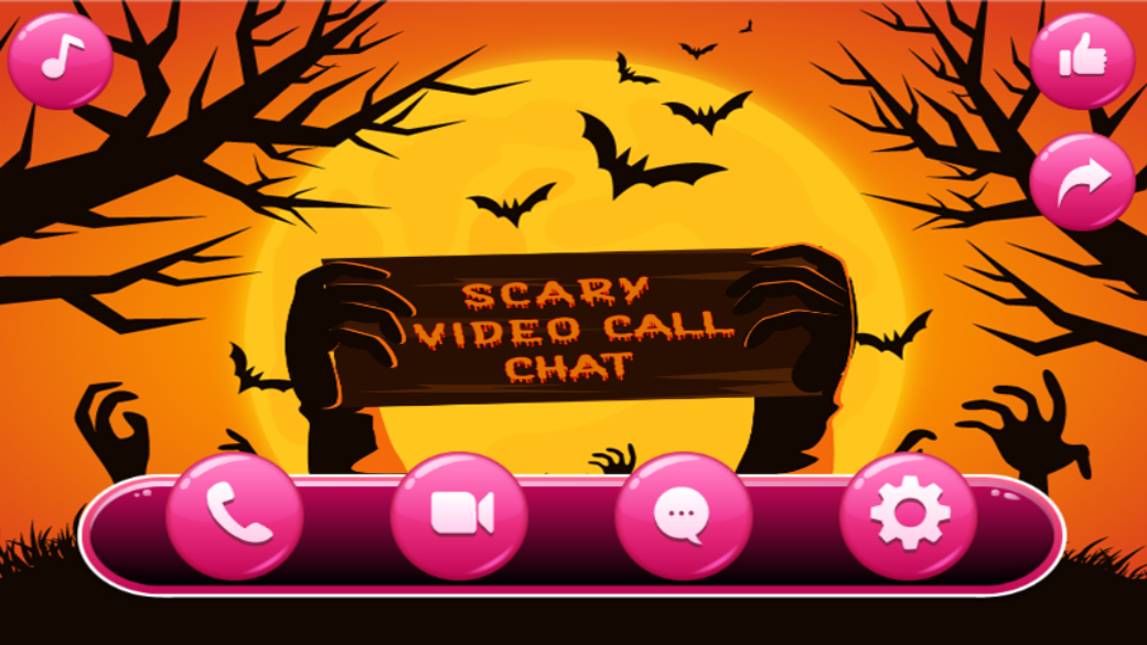 اسکرین شات 7 بازی Slender Man Video call