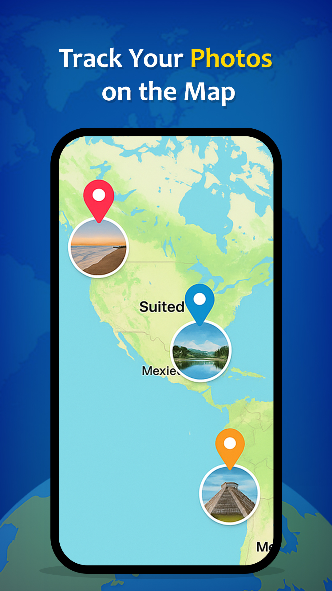 اسکرین شات 4 برنامه GPS Map Camera