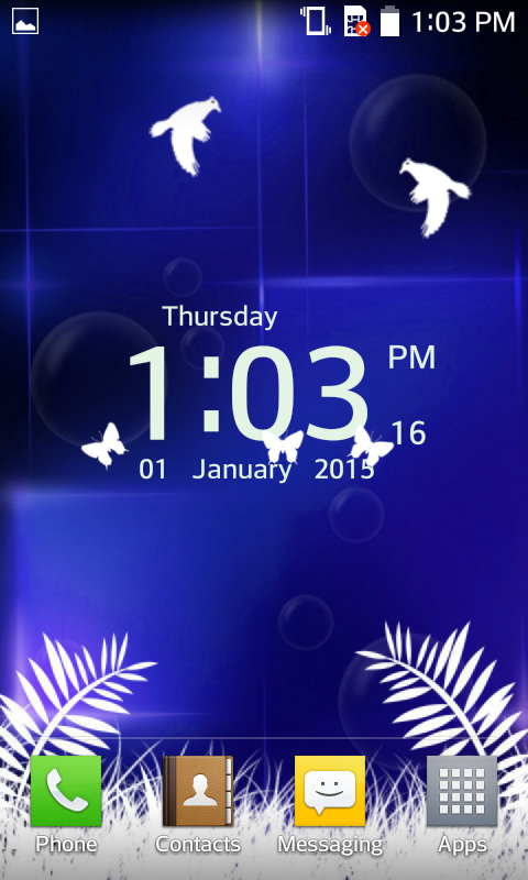 اسکرین شات 6 برنامه Clock Live Wallpaper