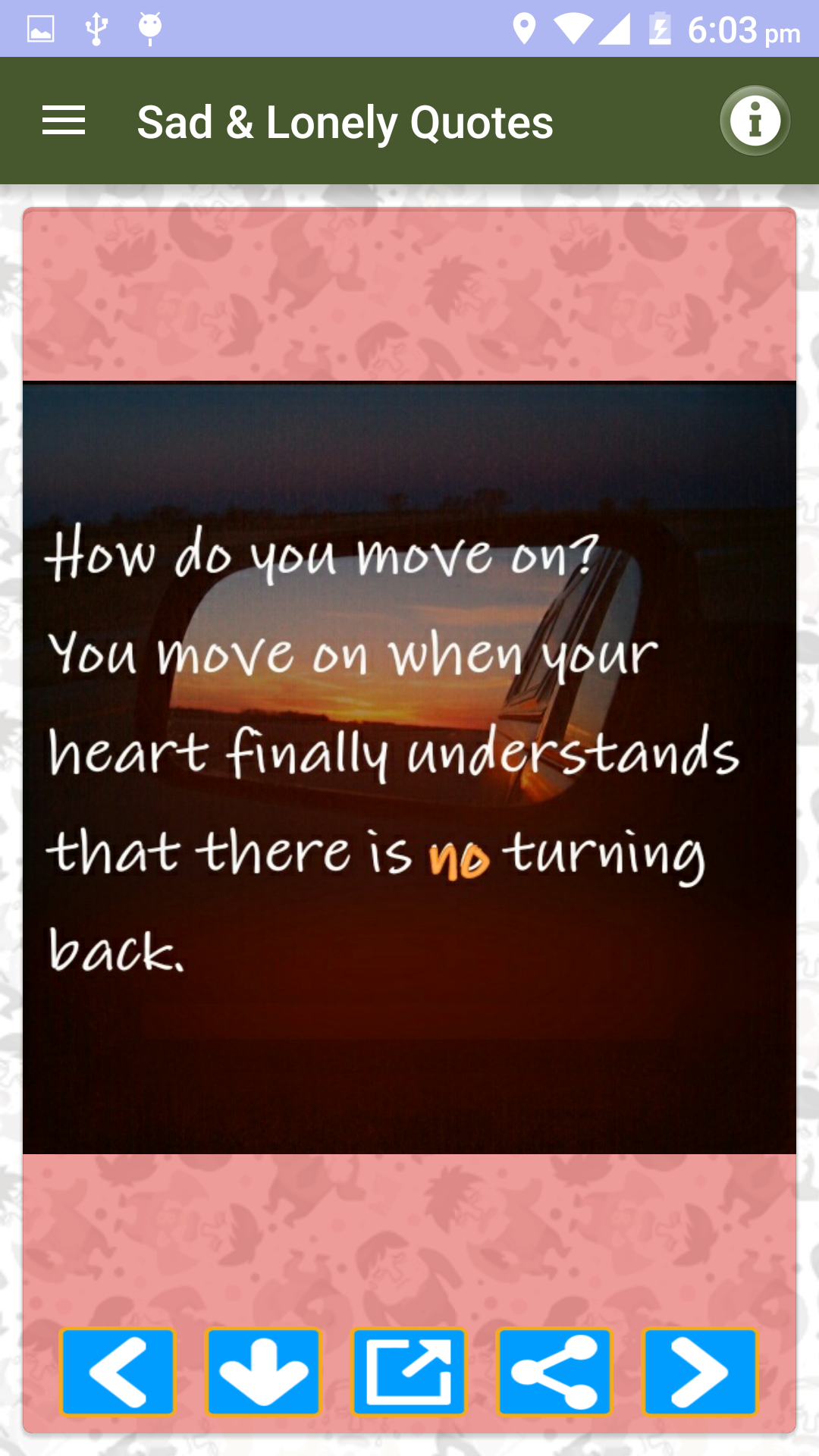 اسکرین شات 7 برنامه Sad Lonely Painful & Hurt Love