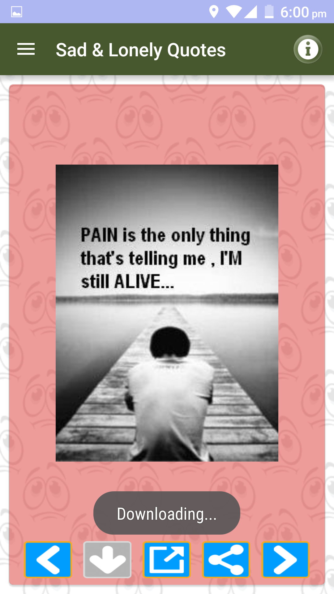 اسکرین شات 3 برنامه Sad Lonely Painful & Hurt Love