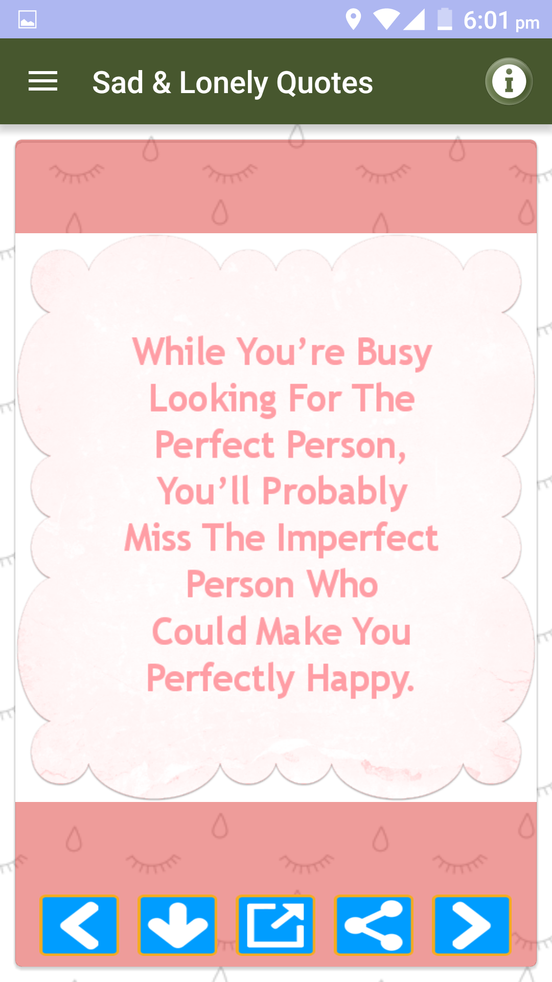 اسکرین شات 8 برنامه Sad Lonely Painful & Hurt Love