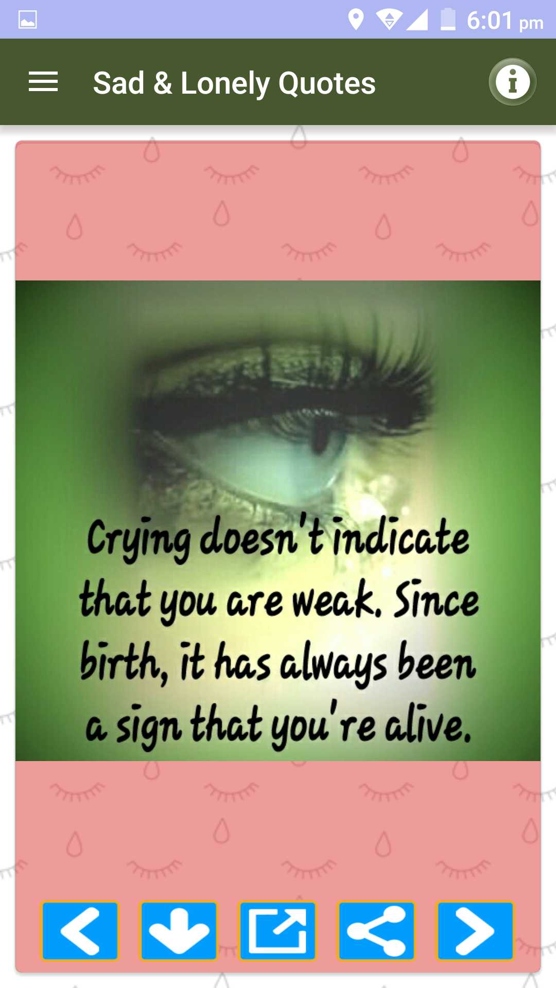 اسکرین شات 4 برنامه Sad Lonely Painful & Hurt Love