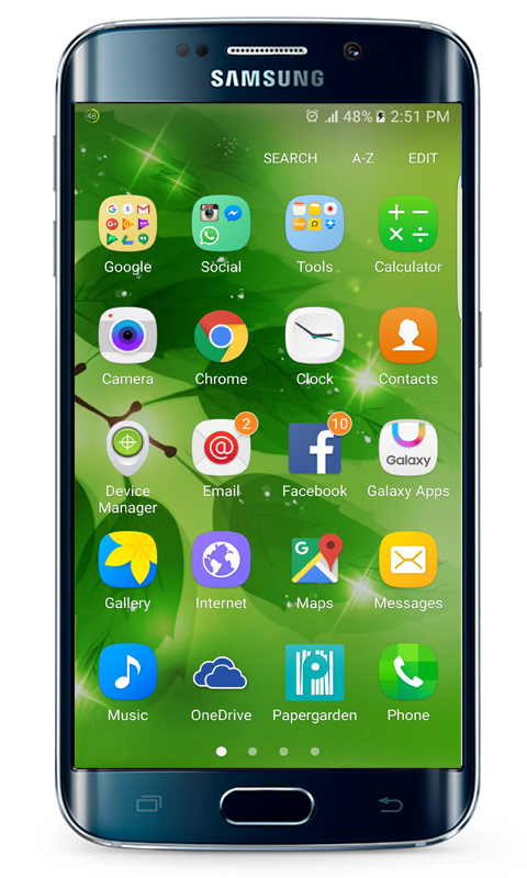 اسکرین شات 5 برنامه Galaxy J7 launcher theme