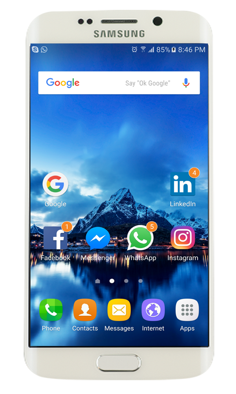 اسکرین شات 1 برنامه Launcher Galaxy J7 Theme