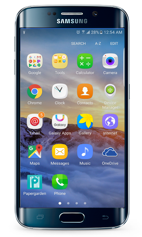 اسکرین شات 3 برنامه Launcher Galaxy J7 for Samsung