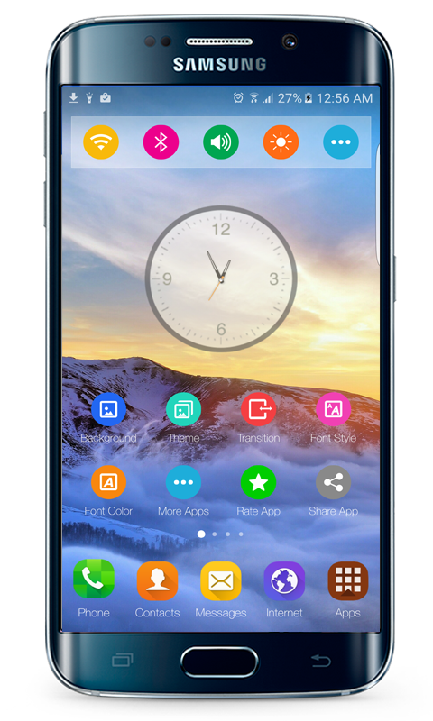 اسکرین شات 4 برنامه Launcher Galaxy J7 for Samsung