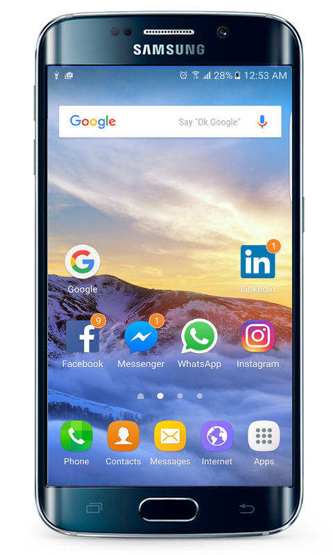 اسکرین شات 1 برنامه Launcher Galaxy J7 for Samsung
