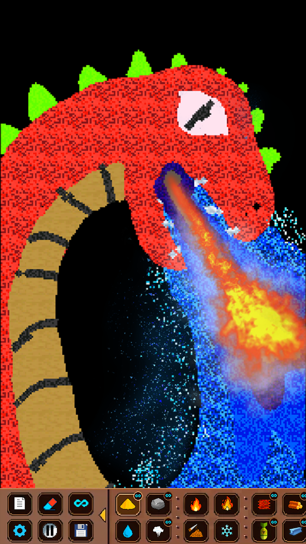 اسکرین شات 2 بازی SandBox: Powder Simulator