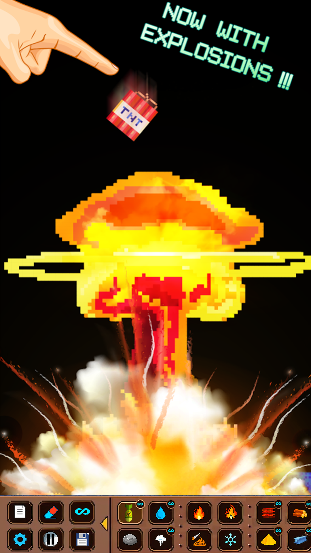 اسکرین شات 1 بازی SandBox: Powder Simulator