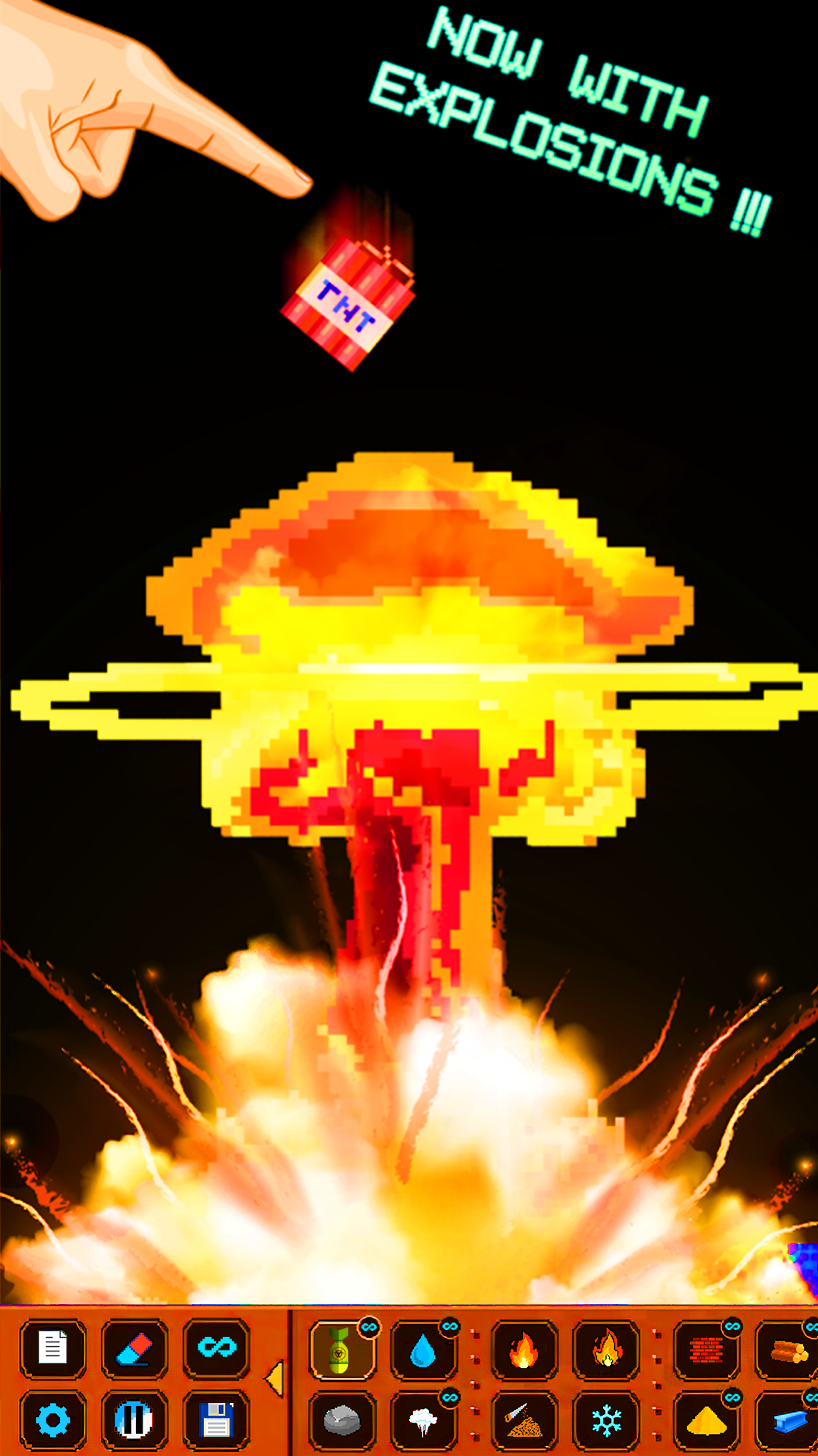 اسکرین شات 1 بازی SandBox: Powder Simulator