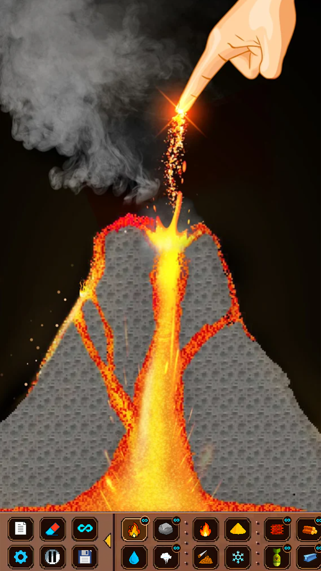 اسکرین شات 5 بازی SandBox: Powder Simulator