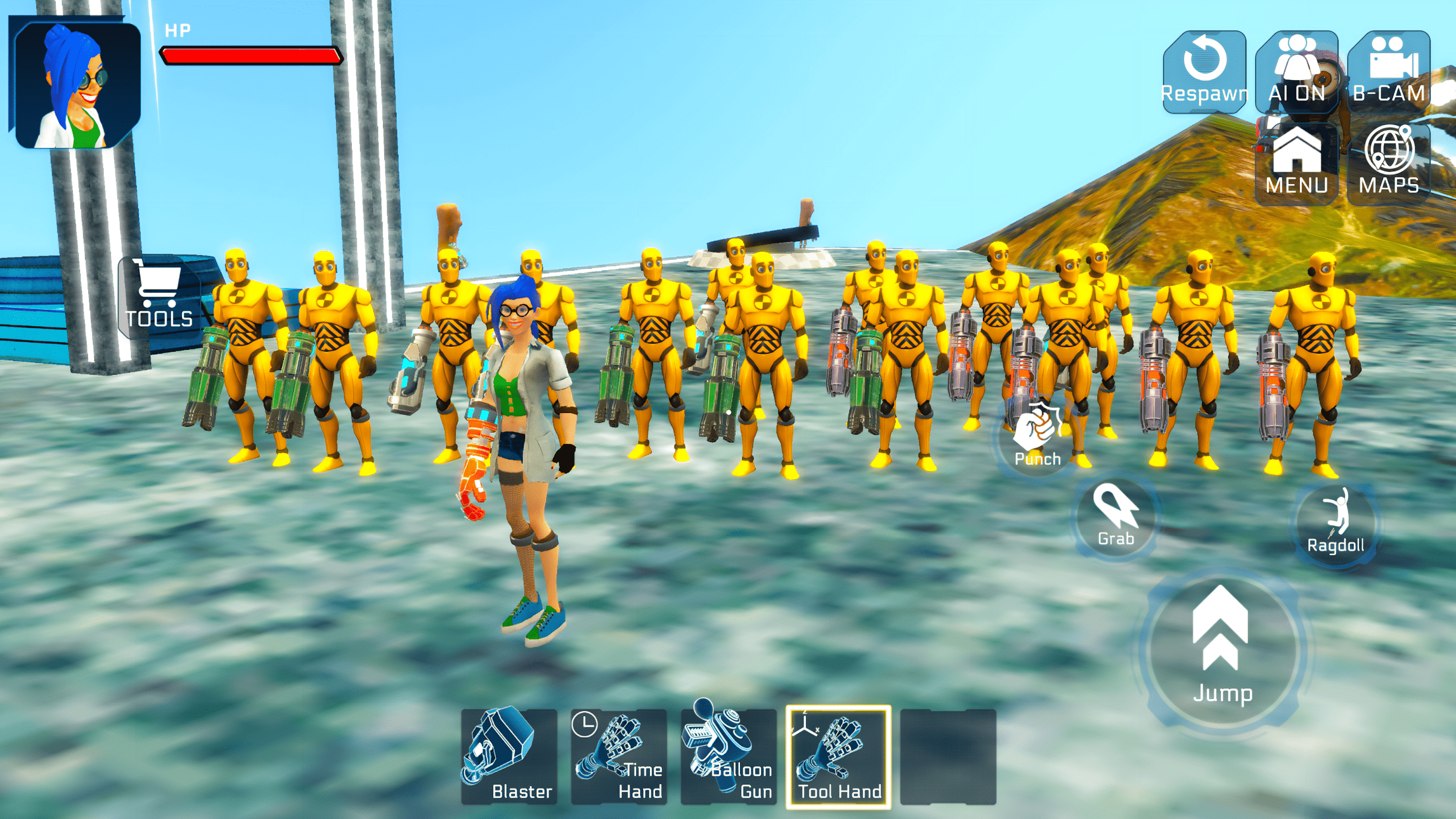 اسکرین شات 5 بازی Ragdoll Chaos: Physics Sandbox