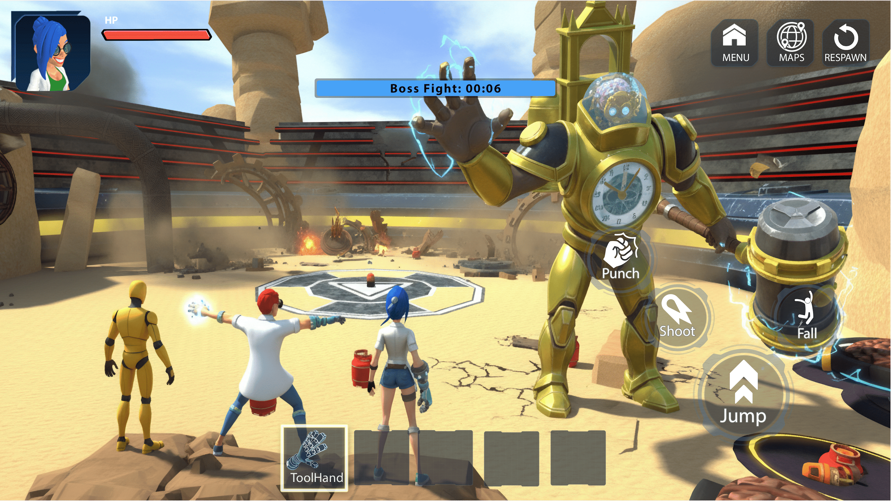 اسکرین شات 3 بازی Ragdoll Chaos: Physics Sandbox