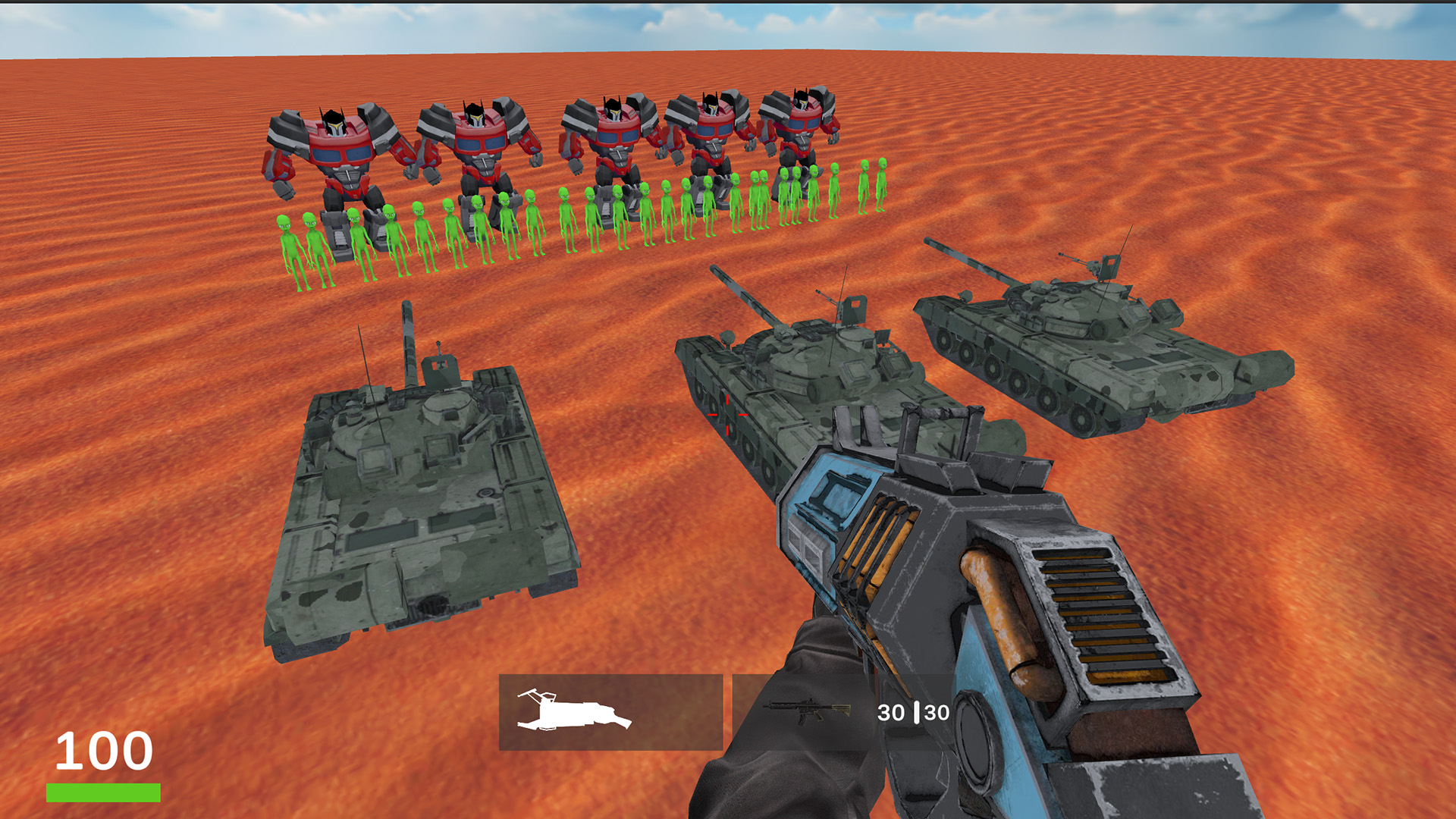 اسکرین شات 1 بازی Sandbox battle simulator