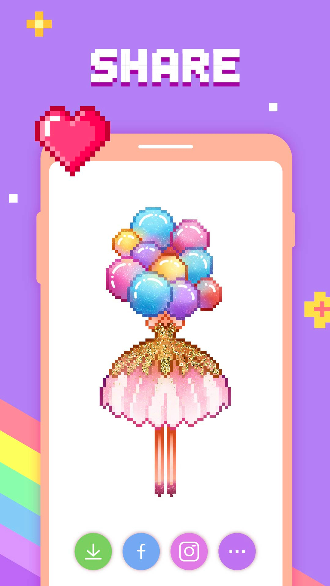 اسکرین شات 5 بازی Paint by Number - Pixel Art